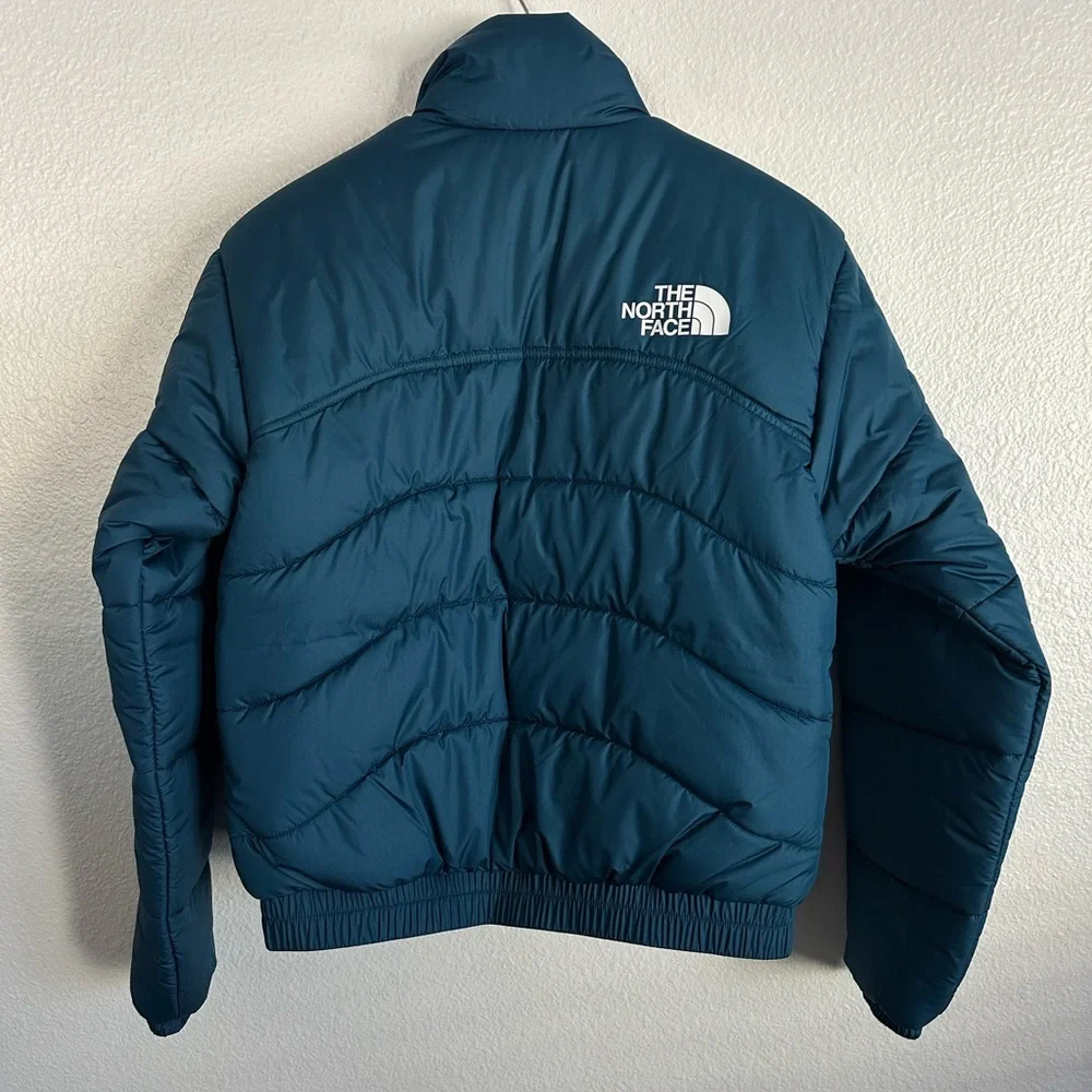 The North Face Insulated 2000 Puffer Jacket Nuptse Midnight Petrol Men Size XS